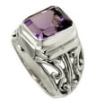 thumbnail image 2 of NOVICA Men's amethyst ring, 'Wisdom Warrior', 2 of 6