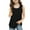 style-01 Black, variant on Little Girl Tank Tops Girls Tank Tops Ribbed Knit Sleeveless Round Neck Basic Crop Tops for Kids 5T 6T (White,5-6 Years)