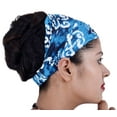 thumbnail image 5 of Wevez Women's Pack of 10 Stretchable Printed Head Bands, One Size, Assorted, 5 of 6