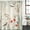 green, variant on Vintage Botanical Shower Curtain Set - Small 36" x 72" Washable Bathtub Curtain with 12 Hooks, Summer Birds Pastoral Spring Floral Waterproof Fabric Stall Shower Curtains for Bathroom/Bathtub Décor