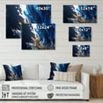 thumbnail image 4 of Designart Ice Paint Splash I Canvas Wall Art, 4 of 5