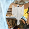 thumbnail image 4 of Mom's Best Decoración colgante de Halloween al aire libre con fantasmas voladores y viento, 4 of 9