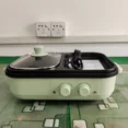 thumbnail image 2 of Electric Hot Pot with Non-Stick Coating - Multifunctional for Frying, Baking, Barbecuing, and More, 2 of 5