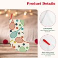 thumbnail image 4 of Lsque 18 Inches Racket and Tennis Ball Pattern Christmas Stockings Hanging Ornaments,Knitted Xmas Fireplace Hanging Stocking,Holiday Decoration, 4 of 8