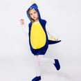 thumbnail image 5 of FINALGANG Boys Girls Kids Dinosaur Dress Up Set Sleeveless Hooded Romper With Shoe Covers For Party Performance Wear Classic Outfit, 5 of 5