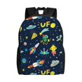 thumbnail image 1 of Balery Funny Spaceships Mochila - Mochila Estilosa y Duradera para Laptop de 15 Pulgadas con Tela Oxford Impermeable, 1 of 8