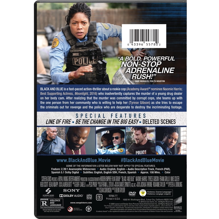 Sony Pictures Black and Blue DVD - Crime, Drama, Thriller Movie