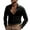 Black Shirt for Men, variant on Men's Modern V-Neck Shirt Partial Button Layout Smooth Fabric Trendy Style Weekend Outings Casual Meetups Daily Looks Pink L