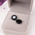 thumbnail image 4 of Jiaroswwei 1 Pair Magnet Round Clip On Magnetic Ear Stud Earrings No Piercing Men Women, 4 of 6