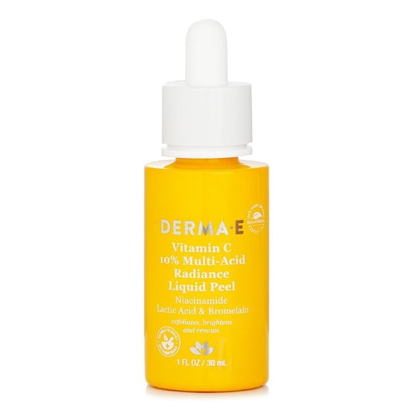 Exfoliante Líquido Facial Derma E con Vitamina C 10% y Multiácido