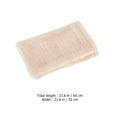 thumbnail image 2 of 2Pcs à la Maison Coton Torchon Réutilisable Tissu Antiadhésif Bun Pads Cuits à la Vapeur (Khaki), 2 of 7
