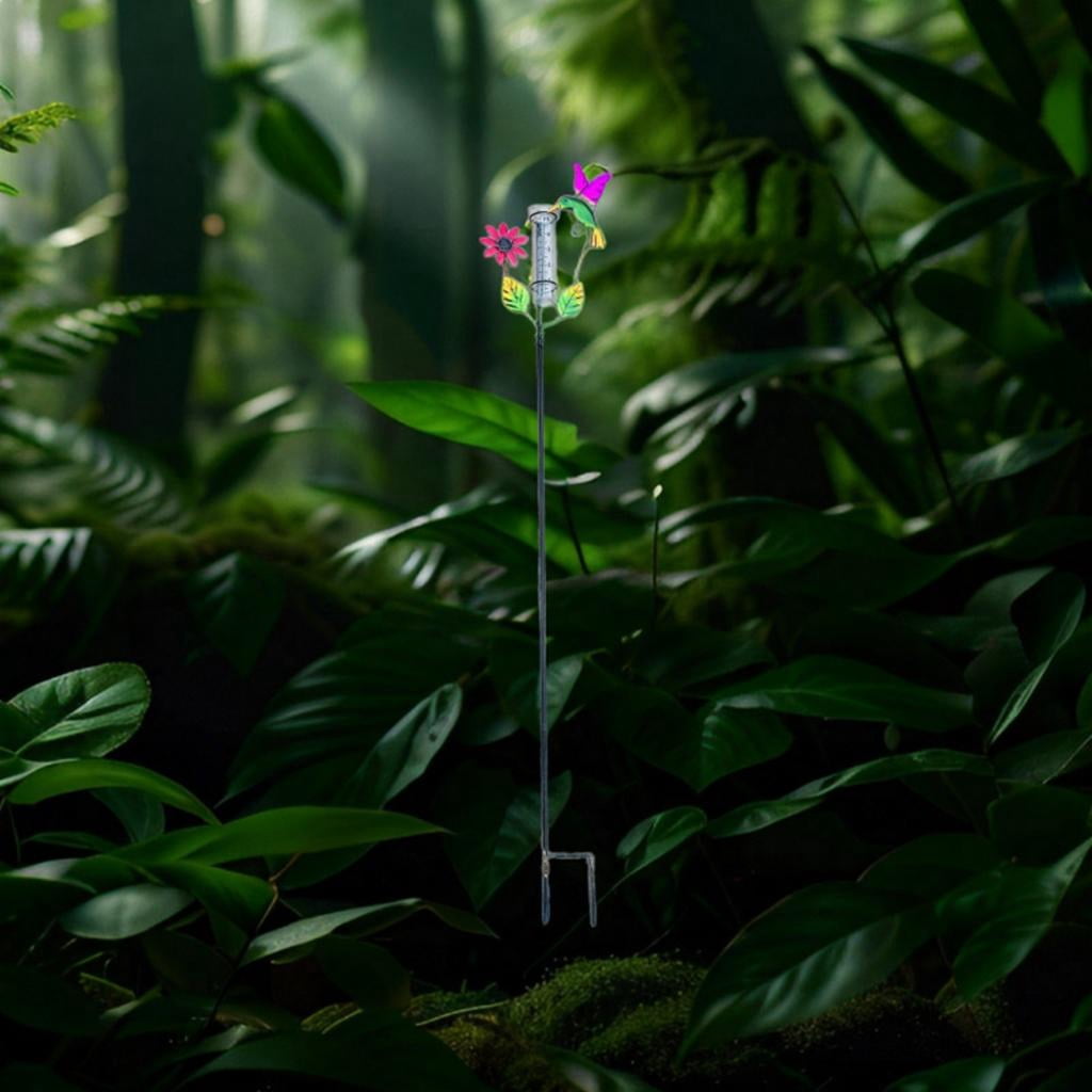 Giaone Appealing Garden Decor Iron Rain Gauge Shaped As A Flying Creature For Easy Precipitation