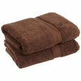 thumbnail image 1 of 900GSM Egyptian Cotton 2-Piece Bath Towel Set  Chocolate, 1 of 1