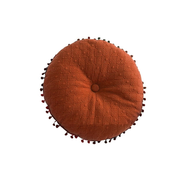 Cojín para sofá y silla Naiovety algodón PP naranja