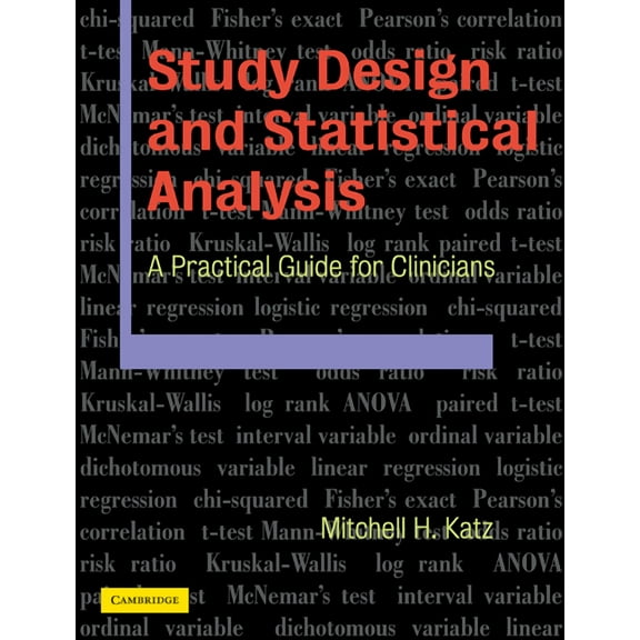 Study Design and Statistical Analysis, (Paperback)