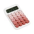 thumbnail image 2 of School Stationery Savings Cute Calculator Big Button Desktop Calculator With 10-Digit LCD Display Calculator Pink, 2 of 7