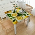 thumbnail image 2 of HAOXIT Square , Table Cover Square Rectangle Yellow Waterproof Table Cloth for Picnic Decor 60''x60'', 2 of 7