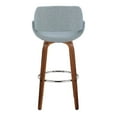 thumbnail image 6 of LumiSource Fabrico 30" Fixed-Height Barstool - Set of 2, 6 of 9