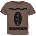 thumbnail image 1 of Crayon Costume Brown Toddler T-Shirt, 1 of 1