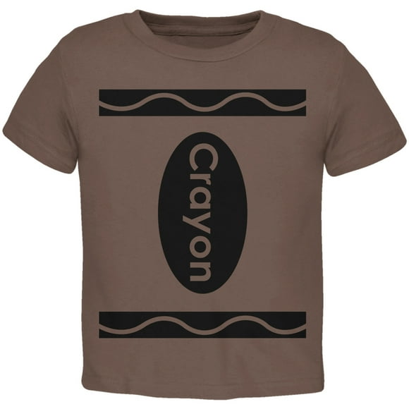 Crayon Costume Brown Toddler T-Shirt