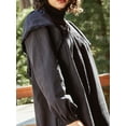 thumbnail image 3 of The Get Women's Lace Trim Mini Dress with Long Sleeves, 3 of 7