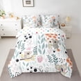 thumbnail image 2 of Homewish Grey Koala 7-Piece Twin Bedding Sets for Teens Boys Girls,Flower Animal Bedding Comforter Set,Dreamy Princess Breathable Sheet Sets,Ultra Soft Home Decor,Reversible, 2 of 8
