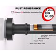 thumbnail image 3 of Shower Curtain Rods - es Never Rust Never Slip Adjustable Tension Rod with Durable Spring No Drilling Use for Bathroom Bedroom Kitchen Balcony, 3 of 7