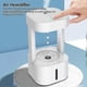 thumbnail image 3 of 2026 580ml Anti-gravity Water Droplet Air Humidifier, Cool Mist Humidifier With Led Light, Anti-gravity Cool Mist Humidifier For Bedroom Office Plants, 3 of 5