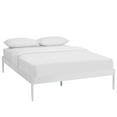thumbnail image 3 of Modway Elsie Modern Sturdy Powder Coated Steel Full Bed Frame in White, 3 of 6