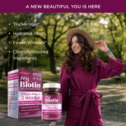 Purity Products MyBiotin™ Vegetarian Capsules, 10,000 Mcg Biotin, 30 Count per Pack