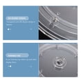 thumbnail image 4 of 2Pcs Small Display Turntable 6 Inch PS Material For Tea Cup Office, 4 of 8