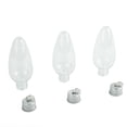 thumbnail image 4 of Christmas Ball Plastic Baubles,Clear Fillable Light Bulb,Xmas Tree Decoration, 4 of 7