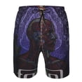 thumbnail image 4 of Tool Band Song Men's Beach Shorts Swim Trunks Casual Quick Dry Board Shorts Swimwear with Mesh Lined and Pockets, 4 of 8