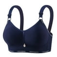 thumbnail image 2 of Woman Wireless Bra Thin And Comfortable Fixed Cup Bra Without Rims Gathers Breathable Underwear Daily Bra, 2 of 6