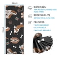 thumbnail image 2 of Basset Hounds with Bones and Presents Hot Yoga Mat Towel Non Slip for Hot Yoga - Quick-Drying Yoga Mat Cover with 4 Corner Pockets with Travel Bag - Hot Yoga Towel Non Slip 74"x26", 2 of 6