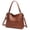 Brown, variant on FALAN MULE Tote Bags for Women Crossbody Purse and Handbags Ladies Top Handle Satchel Shoulder Bags