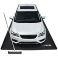 thumbnail image 1 of VEVOR Containment Mat, 8 ft 6 in x 20 ft, Non-Slip PVC Garage Floor Mat with a Cleaning Squeegee, Heavy Duty Durable Waterproof Protection from Snow, Rain and Mud for Cars SUVs Trucks Parking, Black, 1 of 9