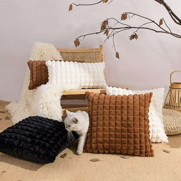 Plaid throw pillows for couch new arrivals