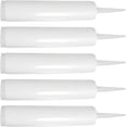 thumbnail image 1 of Tubos de sellador de silicona vacíos de 5 piezas, tubos de sellador de calafateo rellenables para la industria de la cocina, herramientas de construcción para mejoras del hogar, 1 of 5