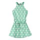 thumbnail image 5 of Girls' Summer Dress Kids 2025 Sleeveless Polka Dot Dress with Belt Cute Summer Casual Sundress for Kids Lightweight and Comfortable ,Sie:160, 5 of 6
