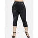 thumbnail image 2 of Leggings Talla Extra Estampado 3D Curvo Cintura Alta Rosegal Leggings de talla grande, 2 of 5