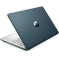 thumbnail image 2 of [Windows 11 Pro] HP 15 15.6" FHD Business Laptop, AMD 6-Cores Ryzen 5-5500 up to 4.0GHz, 8GB RAM, 256GB SSD, AMD Radeon Graphics, Bluetooth, WiFi, HDMI, USB-C, Spruce Blue, w/Office Accessories, 2 of 7