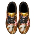 thumbnail image 2 of Home Of The Free Because Of The Brave Jesus Patriotism Shoes Sneakers Black Size 9, 2 of 7