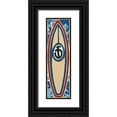 thumbnail image 1 of Harper, Ethan 10x24 Black Ornate Wood Framed with Double Matting Museum Art Print Titled - Endless Summer III, 1 of 4
