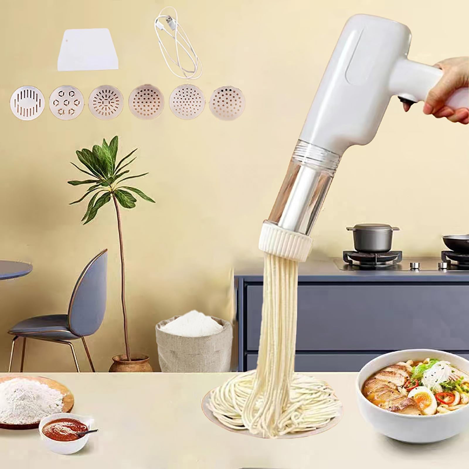 Electric noodle maker machine discount
