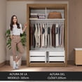 thumbnail image 5 of Ropero Closet Madesa Vivare Plus 2 Puertas MB, 5 of 5