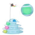 thumbnail image 2 of Cat Tower Toy, Cat Tracks Non Slip Detachable  For Cats Blue, 2 of 8