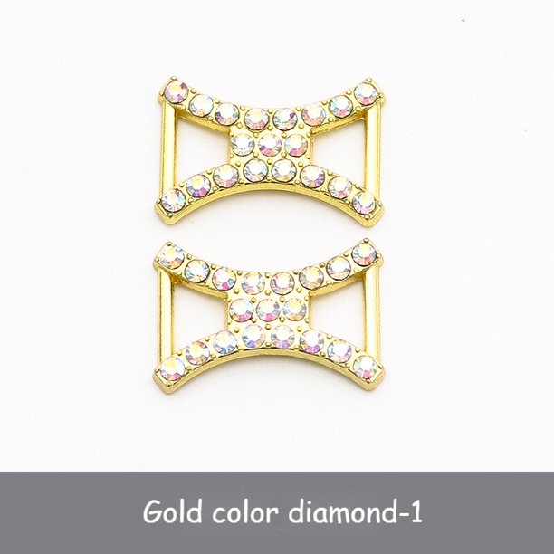 Moda AF1 Diamond Shoe Charms Cordones Hebilla Calidad MetalShoelaces Decoraciones 2022 New Chapa Fashion Shoes AccessoriesItaly Gao Jinjia LED