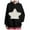Black, variant on Tiweut Women's Casual Hoodies Hoodies Star Print Unisex Oversized Hooded Long Sleeve Loose Fit Pullover with Pocket Regular Blouses Beige,M