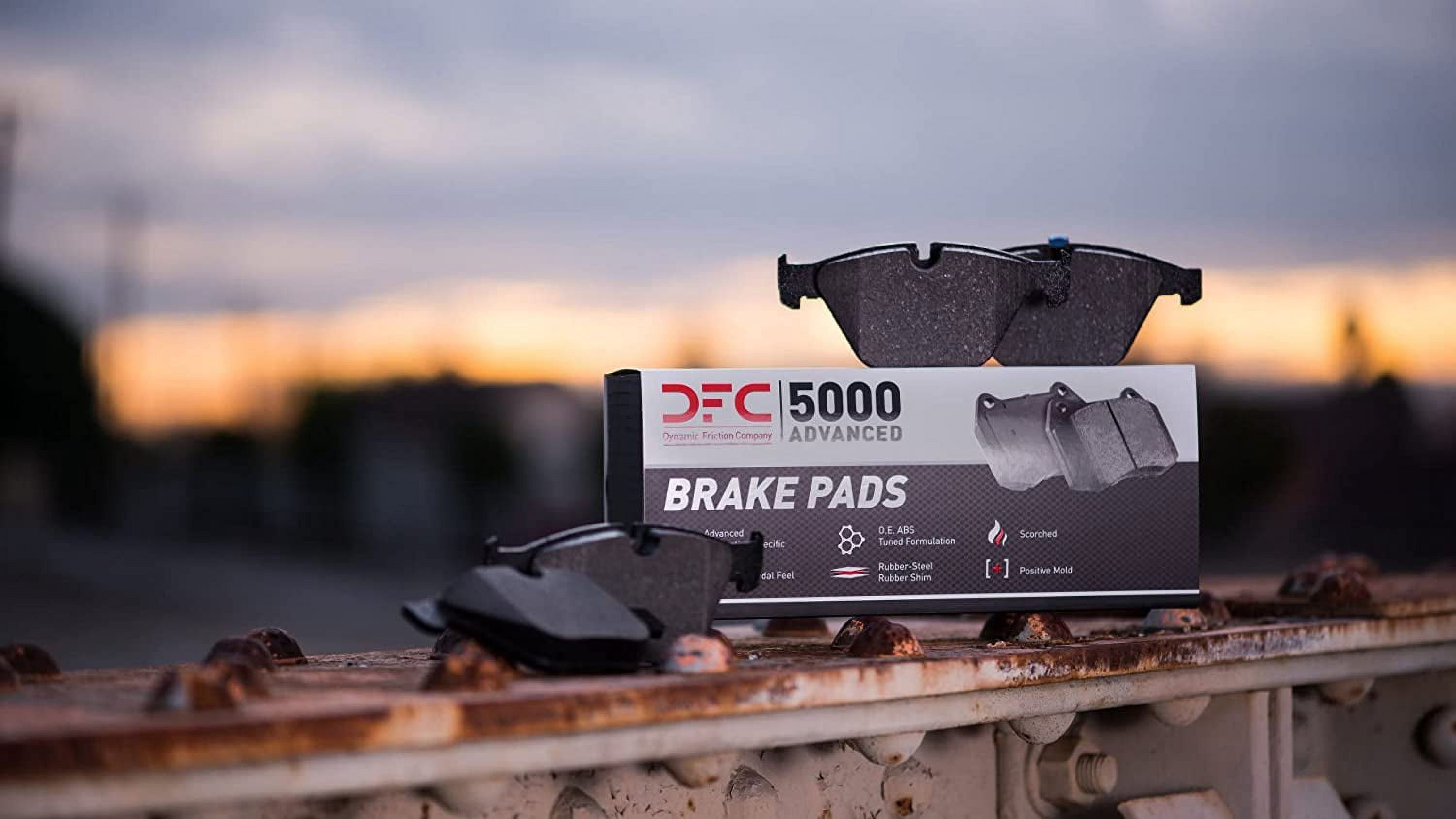 Dynamic 1552-1240-00 DFC 5000 Advanced Brake Pads - Low Metallic Fits select: 2011-2012 JAGUAR XJL, 2013-2019 JAGUAR XJ